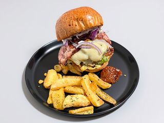 Burgerul Misterios (smashed)