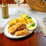 File de șalău pane