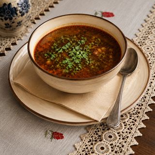 Ciorbă de potroace cu fasole