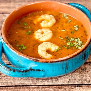 Supa crema cu creveti