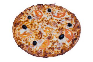 Pizza Quatro Formaggi cu suncă Ø 32cm