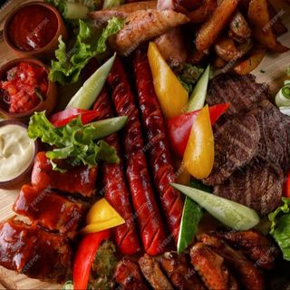 Platou cald  MIXT pentru 4 PERSOANE