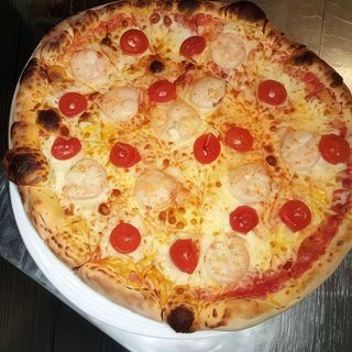 Pizza Gamberetti (cu creveti )