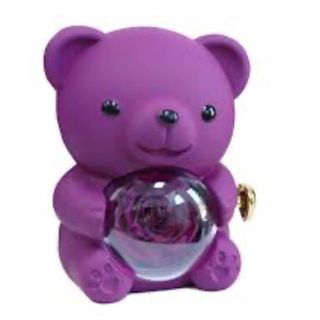 Ursulet cu trandafir mov