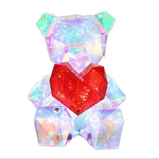 Decoratiune ursulet cu lumini - mic