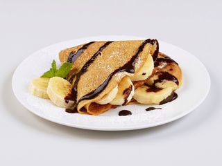 3 Mini Clătite cu Nutella & Nuca