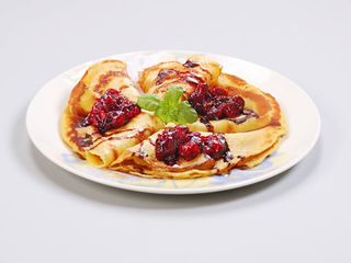 3Mini Clătite cu Dulceata Visine