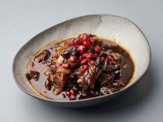 Ras Asfour de vită - Mușchi de vită în sos de rodii