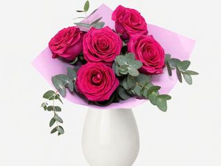 Buchet de 5 trandafiri Pink Floyd