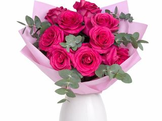 Buchet de 9 trandafiri Pink Floyd