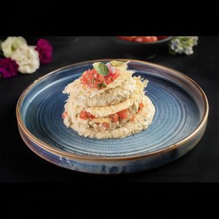 Salata de vinete cu parmezan crocant