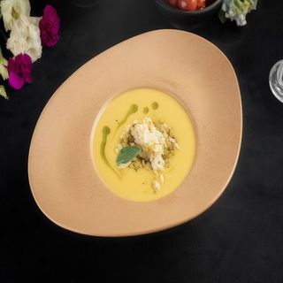 Supă cremă de legume cu orez