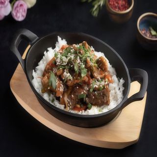 Tigaie picantă de vită & de pui