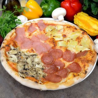 Pizza 4 Staggioni - 32 cm/1-2 pers