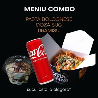 COMBO BOLOGNESE+TIRAMISU+SUC