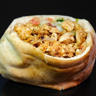 Chicken Thigh Pita
