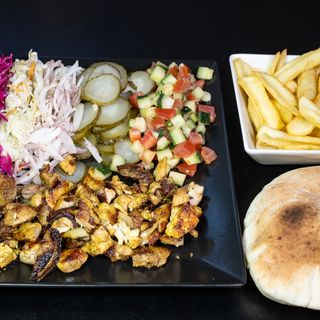 Jerusalem mix in plate