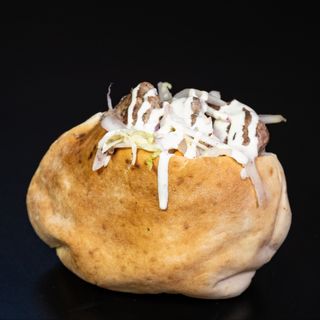 100% Lamb Shaorma Pita