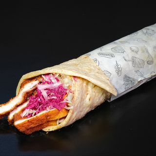 Laffa Chicken Schnitzel