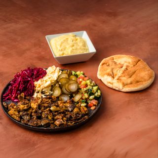 Jerusalem mix in plate