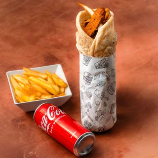 Menu Laffa Chicken Schnitzel