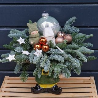 Aranjament în cană verde