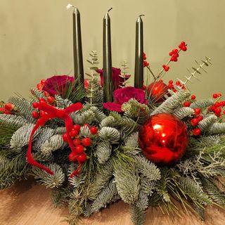 Aranjament de masă "Red Christmas"