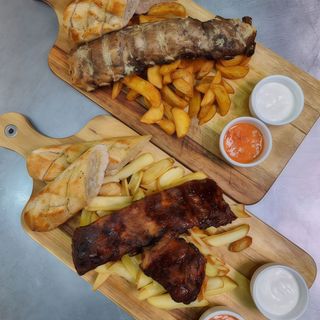 Coaste de porc barbeque