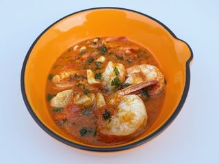 Scampi aglio olio