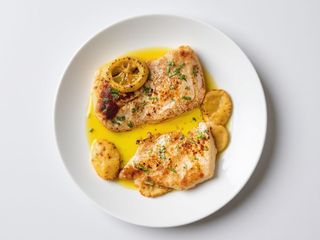 Scalopina di pollo con limone