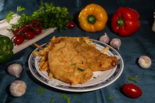 Meniu snițel de pui