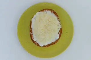 Langos cu Nutella