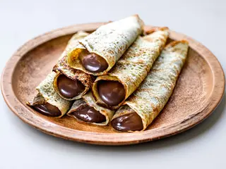Clatite cu ciocolata