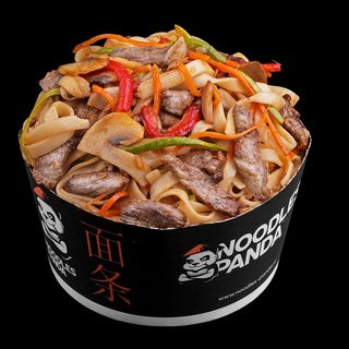 Udon cu carne de pui