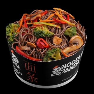 Yaki Soba cu legume si shiitake