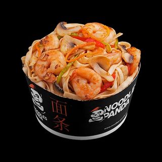 Udon cu creveți