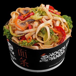 Udon cu legume si ciuperci