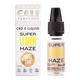 E-LIQUID SUPER LEMON HAZE 100mg CBD - Cali Terpenes