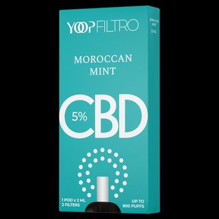 Moroccan Mint YOOP CBD 5% - Prospețime și Relaxare Fără Nicotină