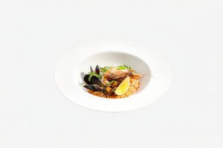 orez cu fructe de mare