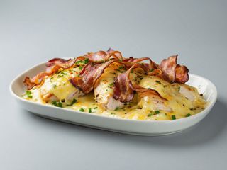Pui gratinat