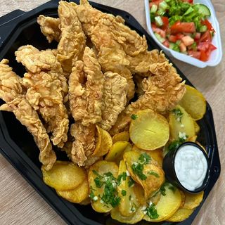 Platou Crispy Strips 1.2kg (2-3 pers.)