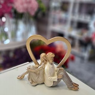 Statueta Cuplu Inima
