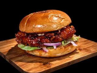 Chilly Honey Crispy Burger