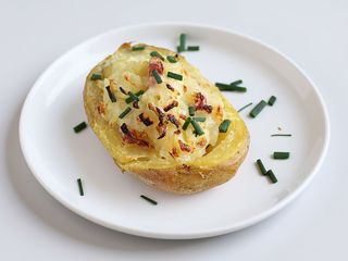 Cartofi burdușiți cu cașcaval