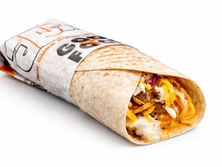 Cheddar-shaorma la lipie mare pui