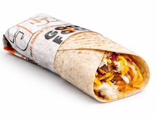 Cheddar-shaorma la lipie mare falafel vegetal