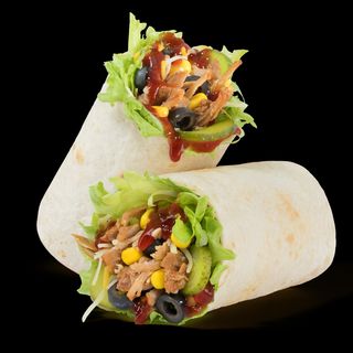 Pulled Pork BBQ wrap
