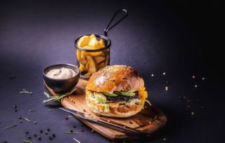 Omlette Burger - Veggie