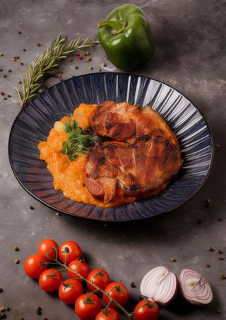 Papricas de cartofi cu ciolan